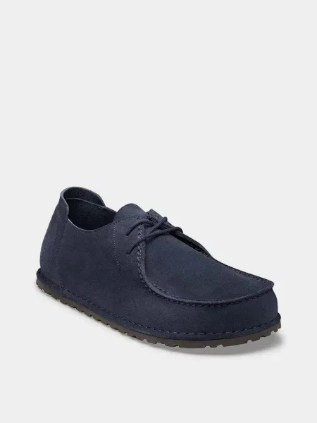 Замшевые туфли Birkenstock синие