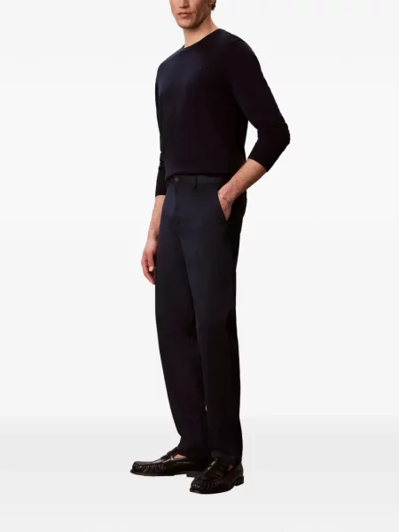 Pantaloni chino Calvin Klein albastru