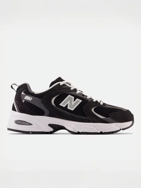 Замшевые повседневные кроссовки New Balance черные