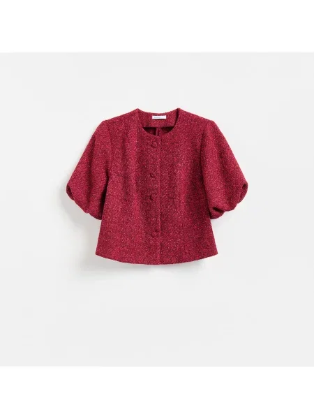 Reserved Tweed dzseki gesztenyebarna