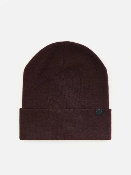 Reserved Căciulă Beanie maro-închis maro