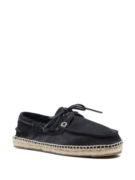 Šněrovací semišové espadrilky Manebi