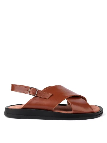 Шкіряні Сандалії Oldcom Theo коричневий