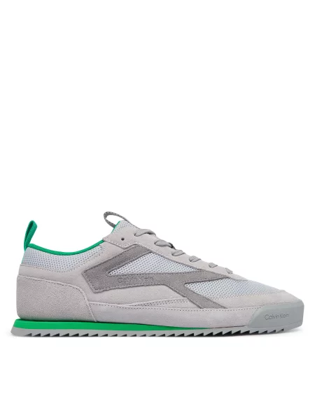 Tenisice Calvin Klein Loew Pro Runner Ny siva