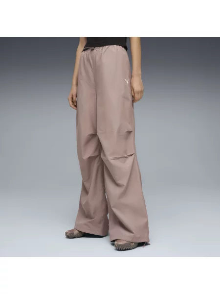 PUMA spodnie spadochroniarskie Wardrobe Essentials Odzież S beżowy