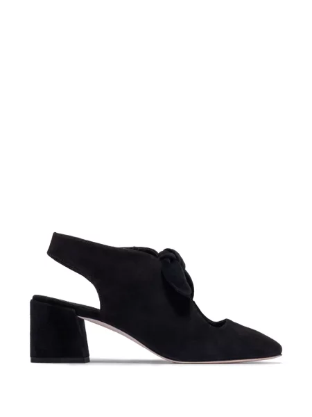 Pantofi cu toc Bernardo cu funde slingback negru
