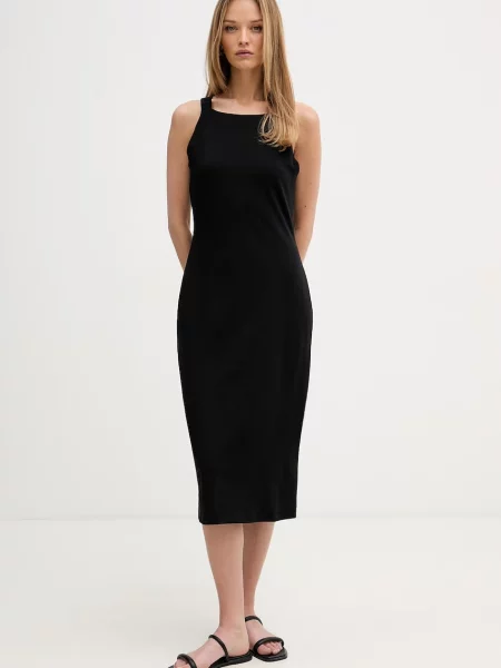 DKNY šaty s černé