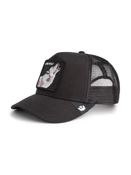 Goorin Bros czapka z daszkiem trucker Lone Wolf Trucker czarna