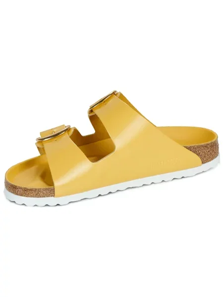 Šľapky Birkenstock s prackou žltá