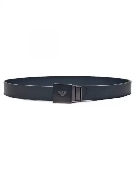 Emporio Armani De piele cu două fețe negru