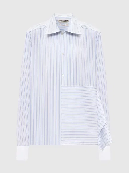 Сорочка в смужку Jw Anderson біла