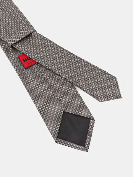 Шелковый галстук Hugo на завязках