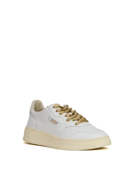 Sneakersy Autry żółte