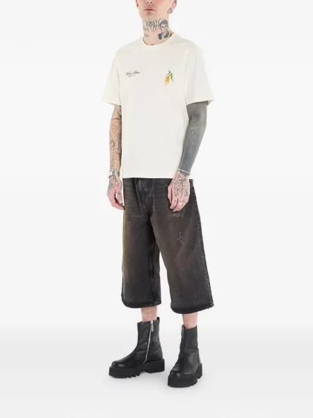 Tricou Filling Pieces alb