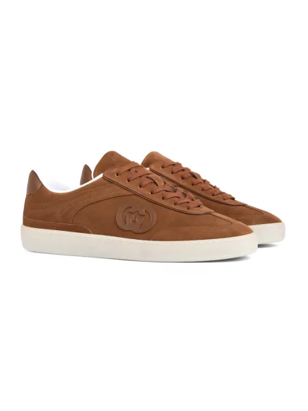 Sneakersy Gucci brązowe