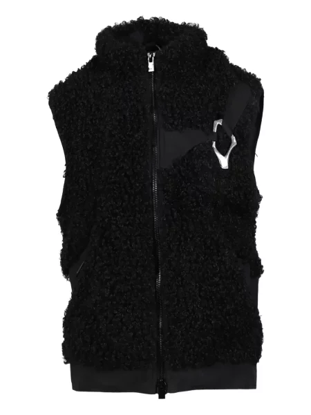 Vestă Heliot Emil din fleece negru