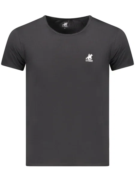 Polo majica U.s. Grand Polo s kratkimi rokavi črna