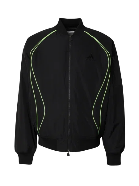 ADIDAS ORIGINALS Geacă de primăvară-toamnă TEAMGEIST verde deschis negru