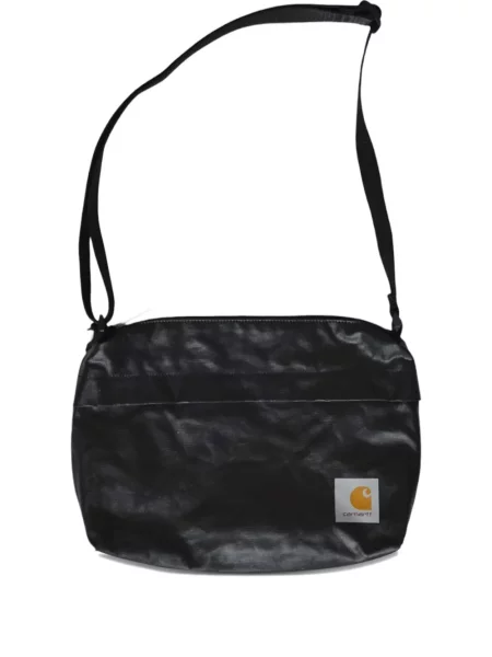 Geantă Carhartt Wip cu autograf negru