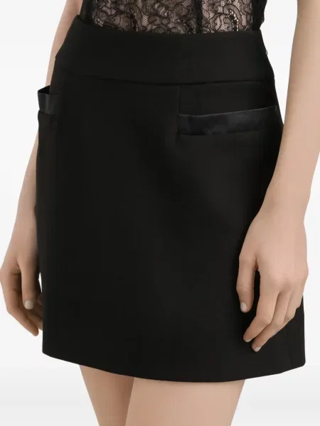 Fusta mini Dolce & Gabbana negru