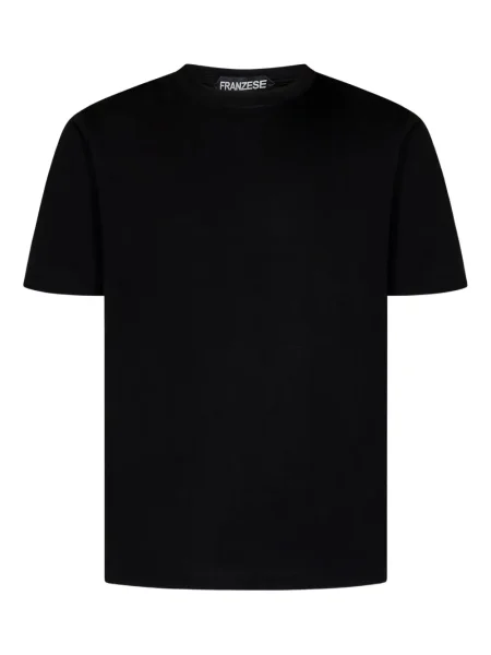 Tricou Franzese Collection cu decolteu rotund negru