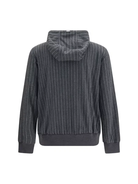 Bluza z kapturem Herno z kapturem szara