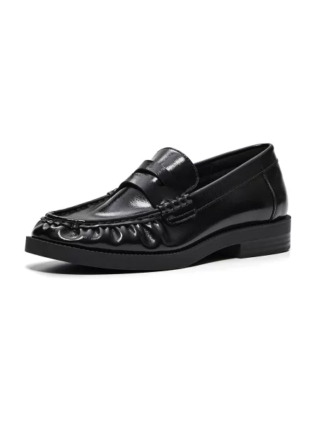 Bershka Mocasini negru