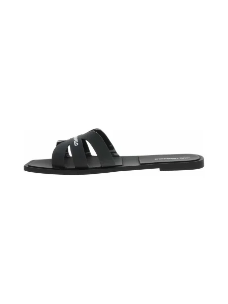 Karl Lagerfeld papucs JELLY IV női fekete