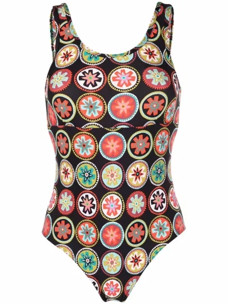 Body La Doublej cu model floral cu imagine