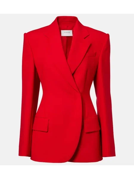 Cu peplum sacou Sportmax roșu