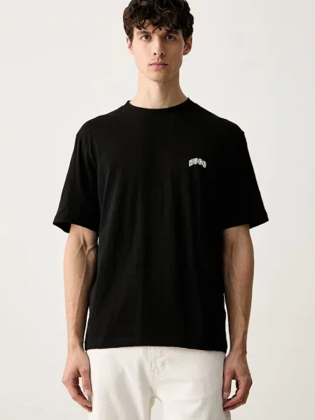 HUGO Blue tricou pentru bărbați din Nowboi negru