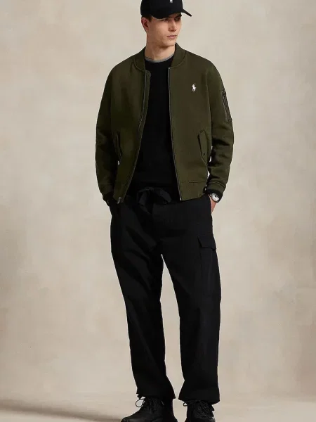 Polo Ralph Lauren кофта на застібці з бавовною