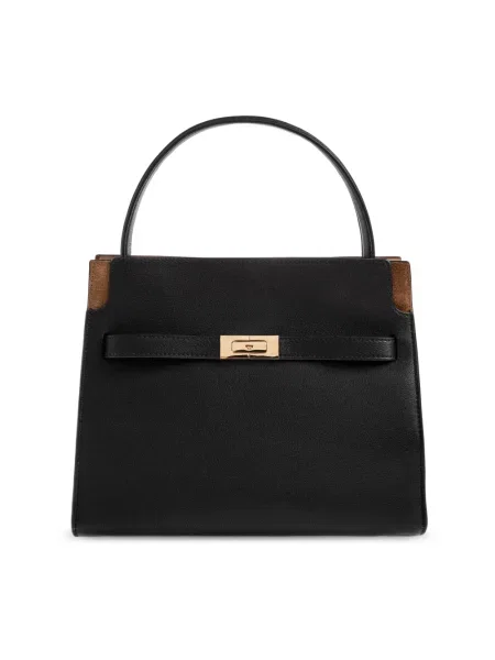 Torebka Tory Burch skórzana czarna