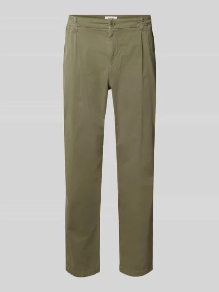 Chinosy o kroju tapered fit z wpuszczanymi model ‘ADHANN’ Replay