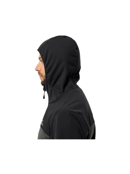 Geacă Jack Wolfskin negru