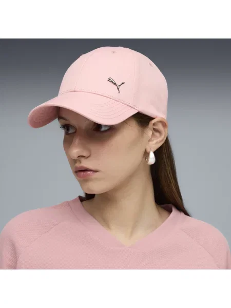 Czapka z daszkiem ESS Metal PUMA Cat Akcesoria S różowy