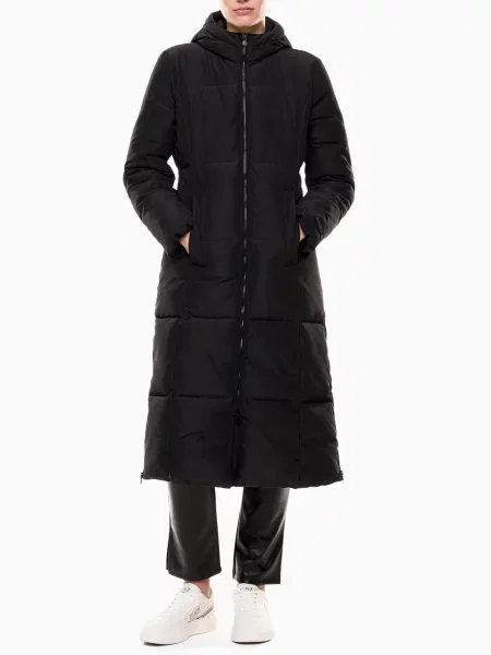 Пальто Ea7 черное