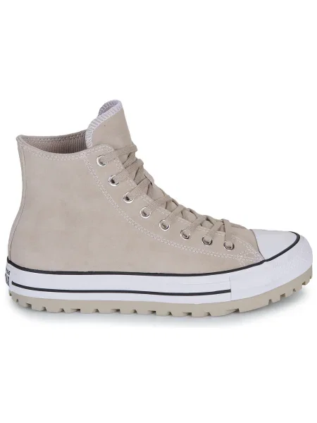 Pantofi Converse din piele de căprioară bej