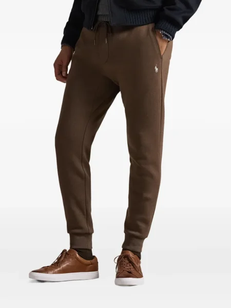 Dlouhá pruhovaná s límcem kšiltovka Polo Ralph Lauren modrá