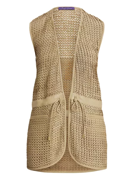 Vestă Ralph Lauren Collection maro