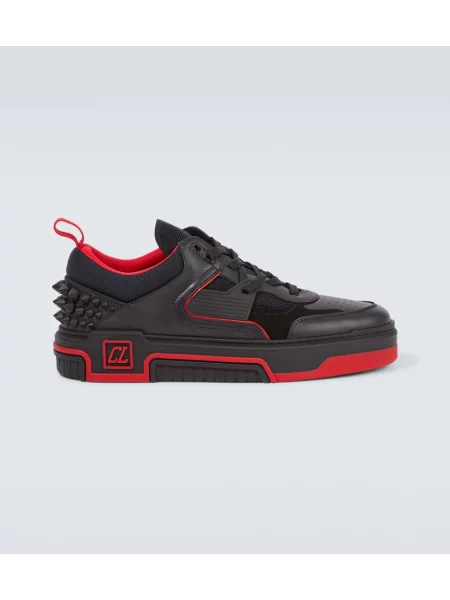 Sneakerși Christian Louboutin din piele negru