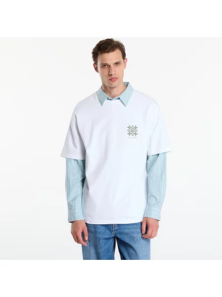 Tričko Samsøe Samsøe Sajes T-shirt Green Tile M zelené
