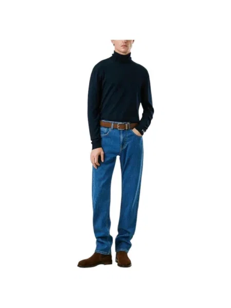 Geacă de blugi Pepe Jeans albastru