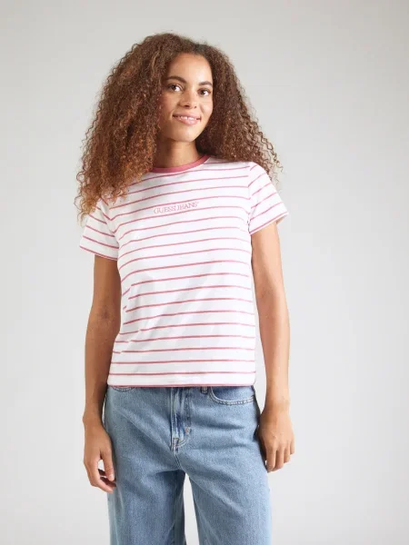 Guess Jeans Majica kratkih rukava bijela