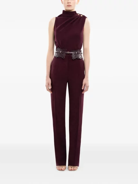 Pantaloni Saiid Kobeisy violet