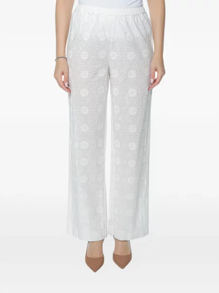 Pantaloni Mc2 Saint Barth alb