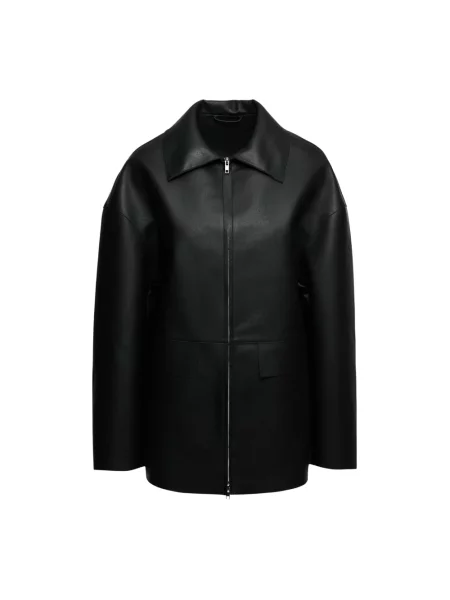 Kurtka skórzana Wakakuu Icons czarna