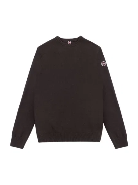 Sweter Colmar wełniany brązowy
