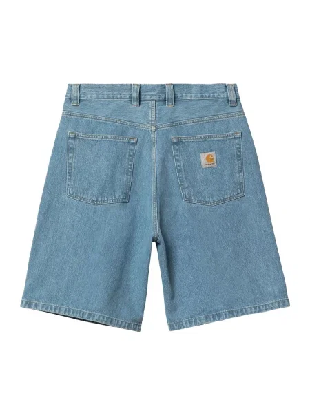 Szorty jeansowe Carhartt Wip niebieskie