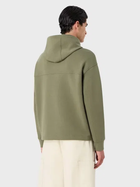 Худи Emporio Armani зеленое